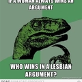 Lesbian argument