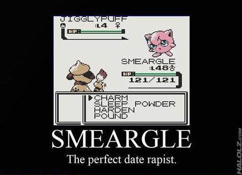 Date rape level smeargle - meme