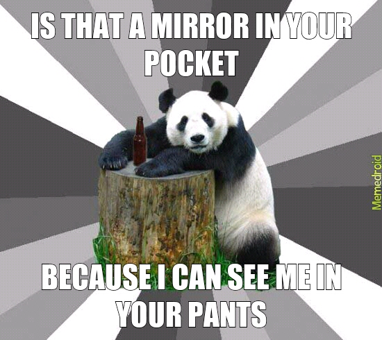 panda line - meme