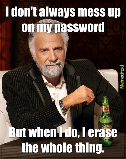 password - meme