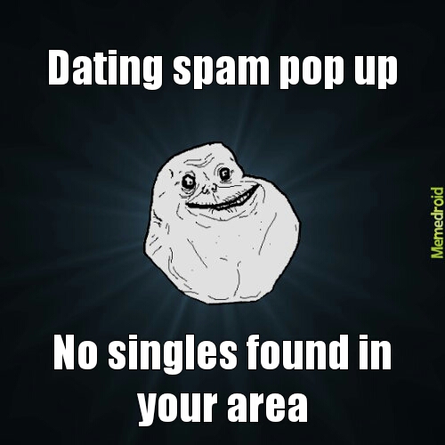 dating spam - meme