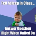 Success Kid Class Question