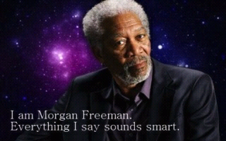 Morgan Freeman. - meme