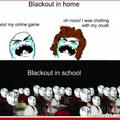 blackouts