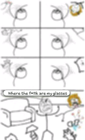 Wtf are my glasses - meme