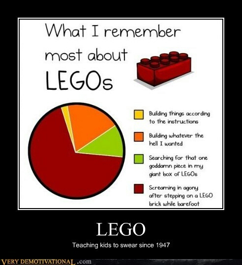 Lego...pain!! - meme