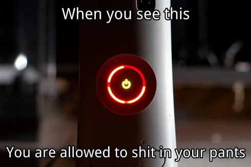 Red ring of the death - meme