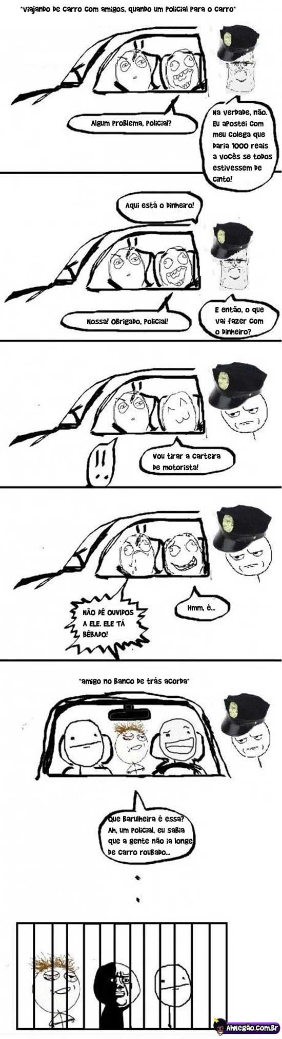 Abordagem Policial - meme