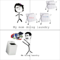 Laundry.