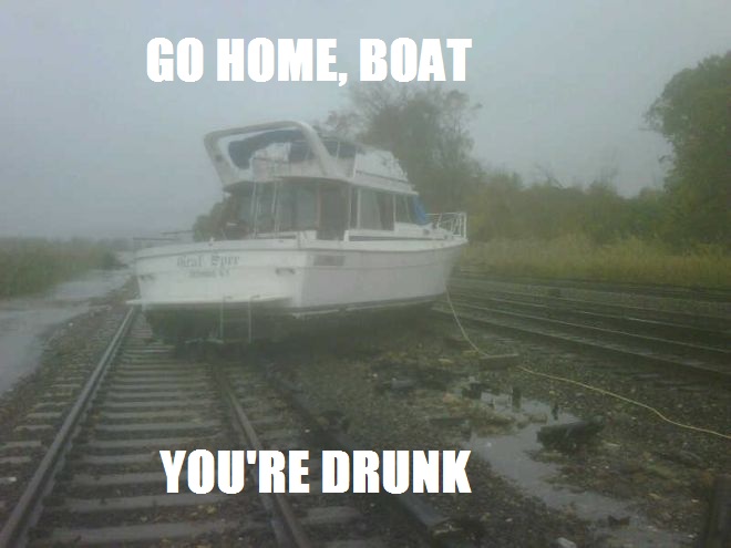 Go Home Boat - meme