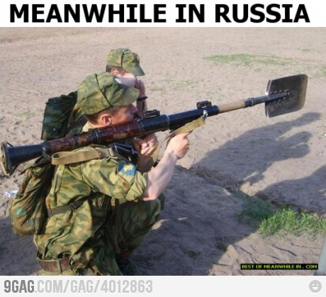 Meanwhile in Rusia - meme