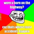 born on the highway?