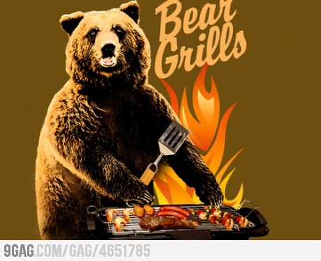 bear grills - meme