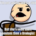 Urologist = Penis Dr.