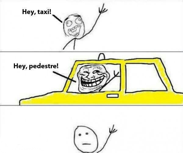 taxista troll - meme
