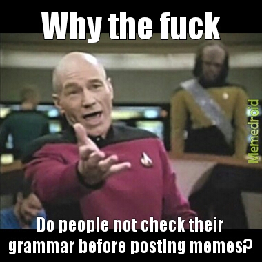 English isn't that hard... - meme