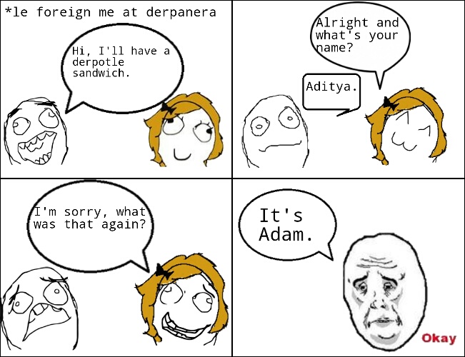 It's Adam. - meme