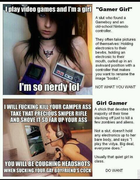 gamer girls - meme