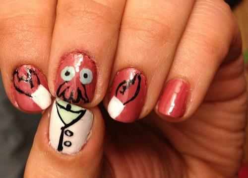 in need of amazing nail art? why not zoidberg? - meme