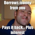 Borrow money