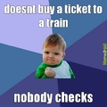 no ticket
