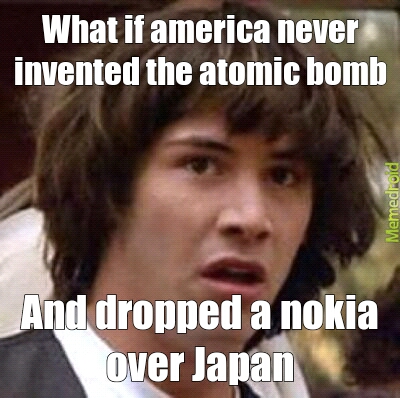 Nokia bomb - meme