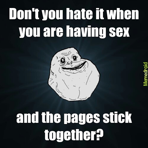 sticky pages - meme