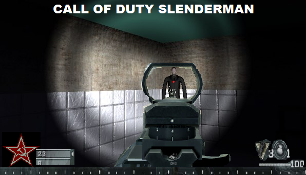 COD slenderman - meme