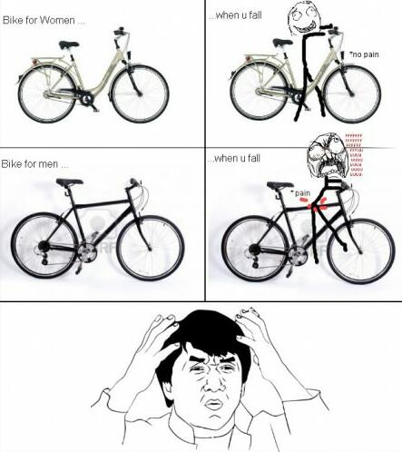 bike logic - meme