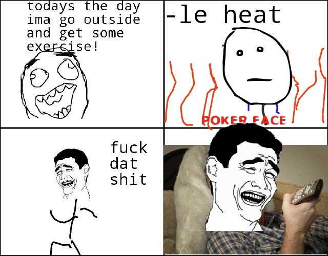 le heat - meme
