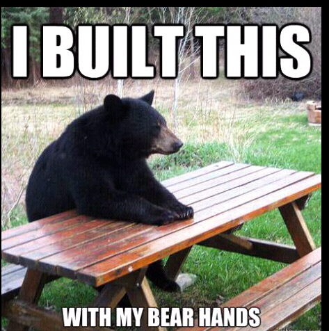 bear hands - meme