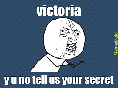 victoria secret - meme