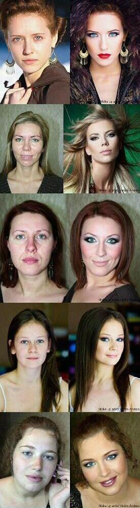 Oh,the power of makeup #1 - meme