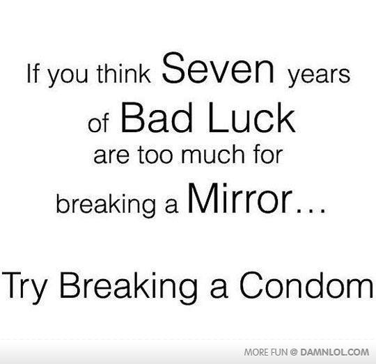 Broken condom - meme