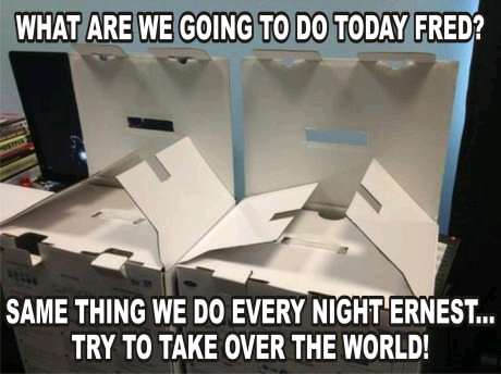 evil boxes - meme