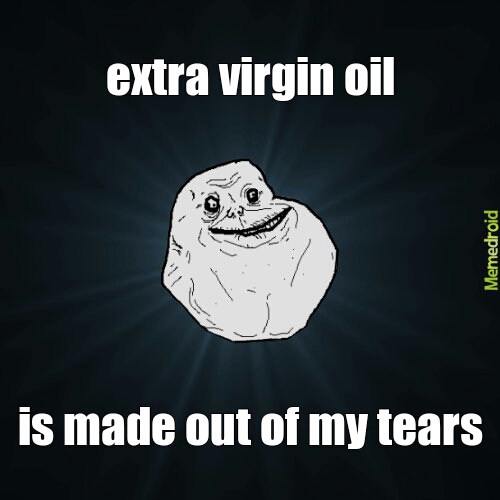 virgin oil - meme