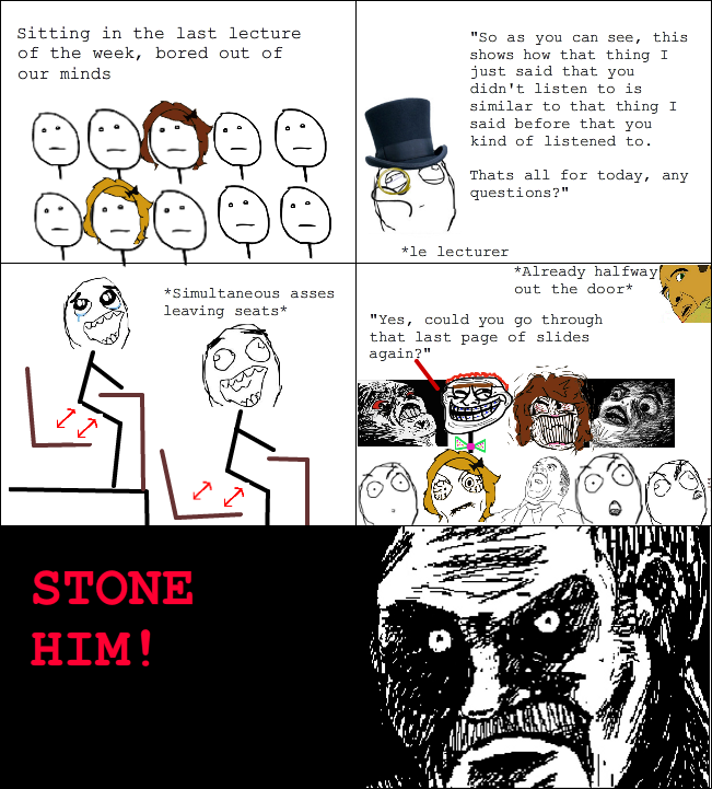 stone him - meme