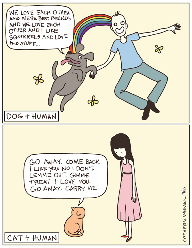 Cats vs. Dogs - meme