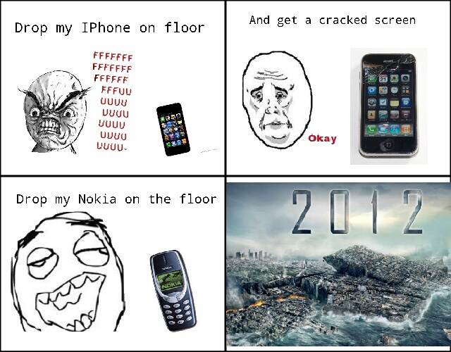 Nokia Disaster - meme