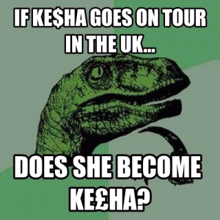 ke$ha theory - meme