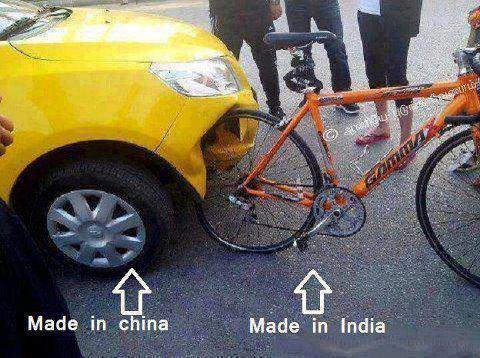 indian v/s made in china - meme