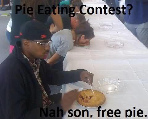 Free pie my brotha !! - meme