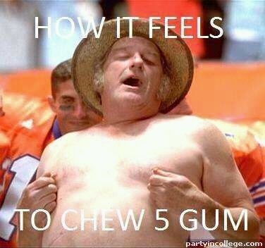 Re: How it feels to chew Five Gum - meme