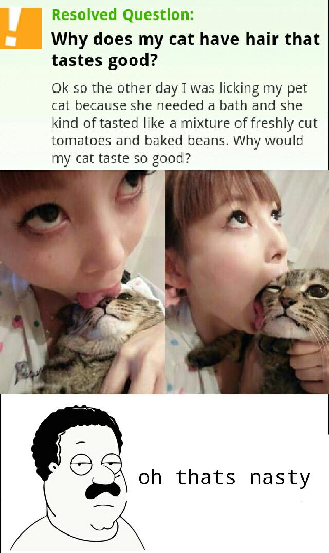 licking the pussy - meme