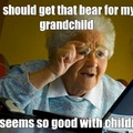Internet grandma meets pedo bear