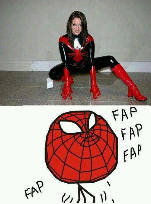 fap spider - meme