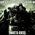 Let's see Bear survive in the wasteland!