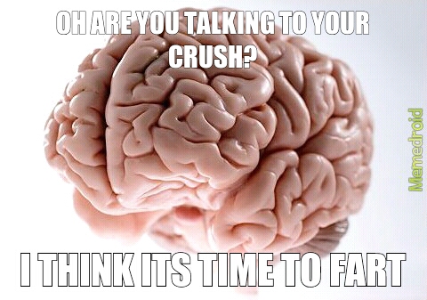 why brain?! why?!! - meme