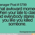 that awkard moment