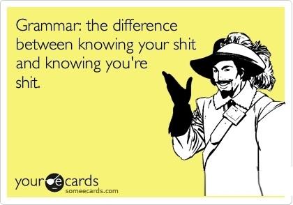 grammar - meme